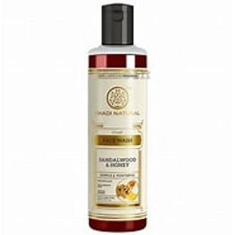 Khadi Naturals Ayurvedic Sandalwood & Honey Face Wash