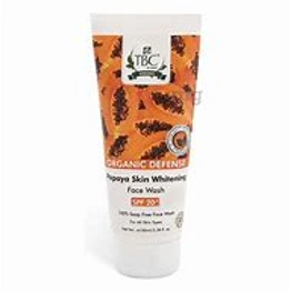 TBC Organic Defense Papaya Skin Whitening Face Wash