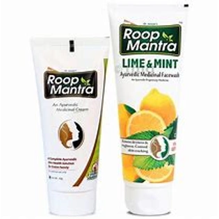 Roop Mantra Combo Pack of Face Cream 60gm & Lime Mint Face Wash 115ml