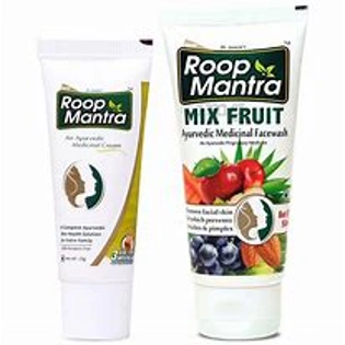 Roop Mantra Combo Pack of Face Cream 15gm & Mix Fruit Face Wash 50ml