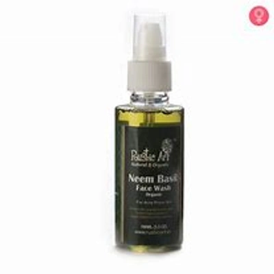 Rustic Art Organic Neem Basil Face Wash