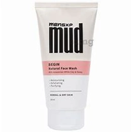 Mensxp Mud Face Wash for Men Normal & Dry Skin