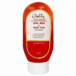 Globus Youth Extend Aha ,Bha With Kojic Acid Face Wash