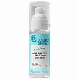 Science Of Him Spotless Acne Control Face Wash