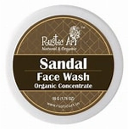 Rustic Art Organic Sandal Concentrate Face Wash