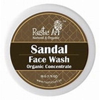 Rustic Art Organic Sandal Concentrate Face Wash