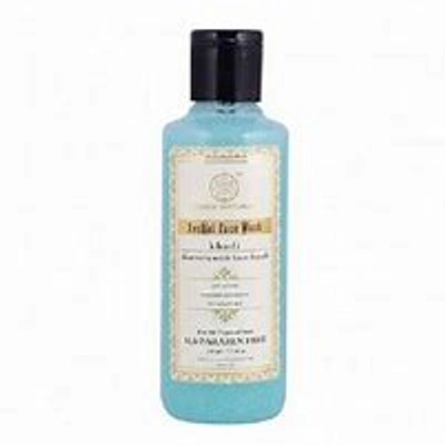 Khadi Naturals Ayurvedic Face Wash Aloevera with Scrub SLS & Paraben Free