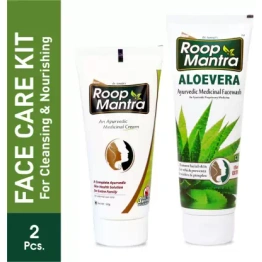 Roop Mantra Combo Pack of Face Cream 60gm & Aloevera Face Wash 115ml