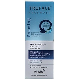 Truface Foaming Anti-Acne Face Wash | Cleanses, Hydrates & Moisturises the Skin | Paraben-Free