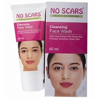 NO Scars Cleansing Face Wash Aloe Vera Extract