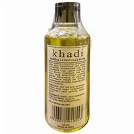 Khadi Herbal Lemon Face Wash