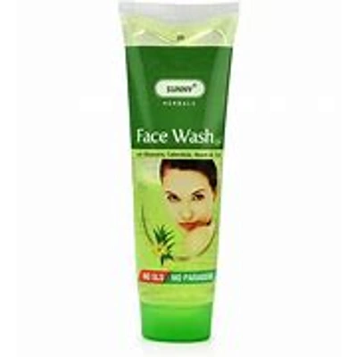 Sunny Herbals Face Wash With Aloevera Calendula Neem And Tulsi