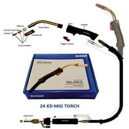 24 KD MIG TORCH SPARES