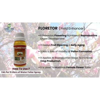 Sanvi Exim Florator - For More Flowering & Fruits