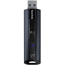 128 GB Western Digital Solid State Flash Drive San disk Extreme Pro SDCZ880-128G-G46 USB 3.1 Black 3 Yrs. warranty