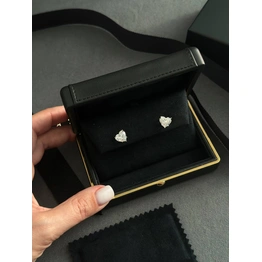 4 Ct Diamond Earrings, 14Kt Gold Lab Grown Diamond Earrings, Diamond Studs