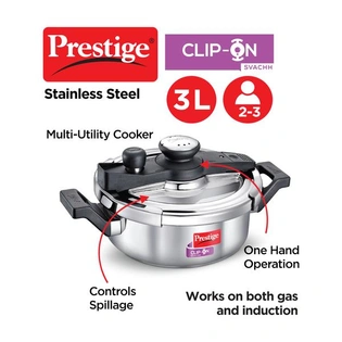 Stainless Steel Multi-Utility Clip-on Cooker, 3L