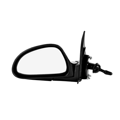 RMC Car Side Mirror Suitable for Alto 800 with lever (2012-2020) (ABS & Glass) |Manually operated | (Black)