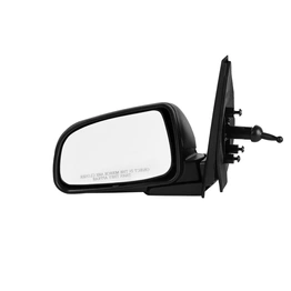 RMC Car Side view Mirror suitable for Aveo with lever (2009-2012) (Black) | Manual | Non auto fold