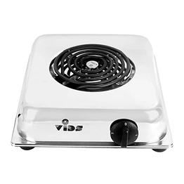 VIDS 2000 Watt Electric Cooking Stove (Stainless Steel) | G Coil Hot Plate 2000 watt | Electric Cooking Heater | Induction Cooktop (Supreme)