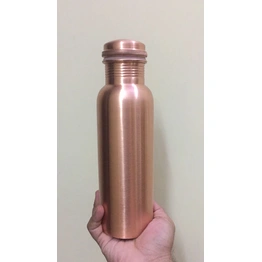 BulkySanta Pure Copper Water Bottle - Stylish 750ml Hydration Solution