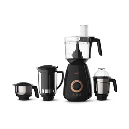 PHILIPS HL7707/00 750W Mixer Grinder with Jars, Black