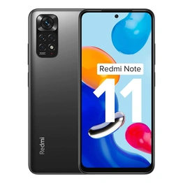 Redmi Note 11 (Space Black, 6GB RAM, 64GB Storage) | 90Hz FHD+ AMOLED Display | Qualcomm® Snapdragon™ 680-6nm | Alexa Built-in | 33W Charger Included | Get 2 Months of YouTube Premium Free!