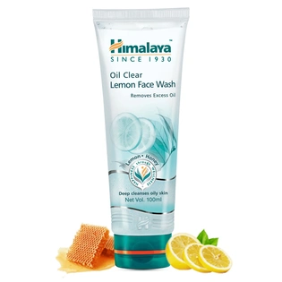 HIMALAYA OIL CLEAR LEMON FACE WASH 100ML*