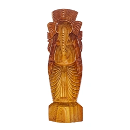 Handcrafted Decorative Wooden GANESH