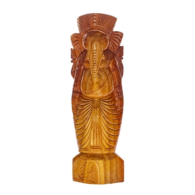 Handcrafted Decorative Wooden GANESH