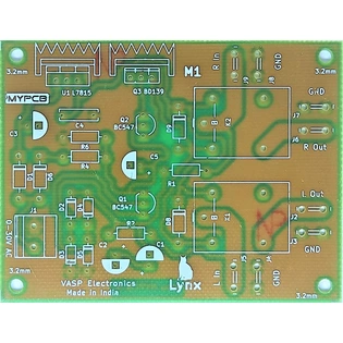 Speaker Protection Board Dual Channel using 12v Relay - PCB only