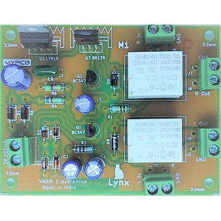 Speaker Protection Board Dual Channel using 12v Relay - Assembled Board