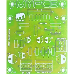 TDA7294 100 Watt Audio Amplifier Board - High Power in Compact Size - PCB only