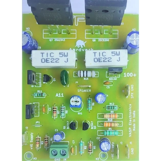 100 Watts 2SC5200 2SA1943 Transistor Mono Amplifier Best For Home Audio - Assembled Board