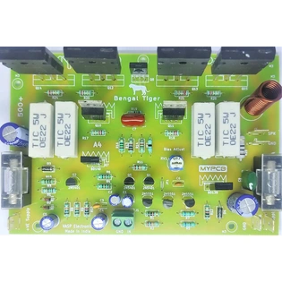 400 Watt Hi-fi Mono Amplifier Board using 2SC5200 2SA1943 Power transistors - Assembled Board