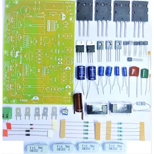 400 Watt Hifi Audio Amplifier using 2SC5200 2SA1943 Power Transistors - Easy to make Hobby Kit