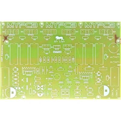 MYPCB 600 Watt Hifi Audio Amplifier Board Using IRFP240 9240 Power Mosfets - PCB Only