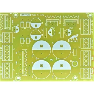 10A Unregulated & 1.5A Regulated Multiuse Power Supply 4700uf x 4 Capacitors - PCB only