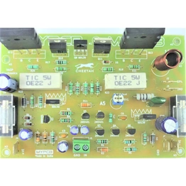 150 Watt Hifi Audio Amplifier using 2SC5200 NPN Power Transistors - Assembled Board