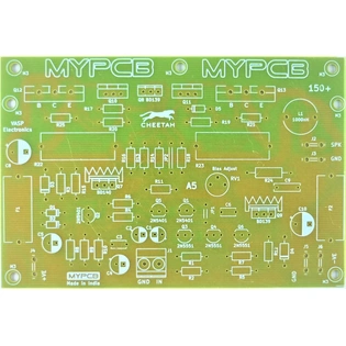 150 Watt Hifi Audio Amplifier Board using 2SC5200 / 2N3055 / 2N3773 NPN Power transistors - PCB Only