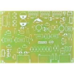 Hi-fi Stereo Bass Treble with Gain Control and Active Volume - PCB only