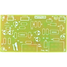 Subwoofer Low Pass Filter Board with High Gain & Frequency Control - PCB only