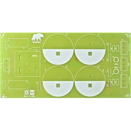 50 Ampere Power Supply Board using KBPC5010 Bridge Rectifier and 35 mm Diameter Capacitors for Hi-fi Audio Amplifiers - PCB only