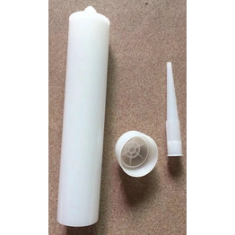 Empty Plastic HDPE Cartridges for Silicone Sealant