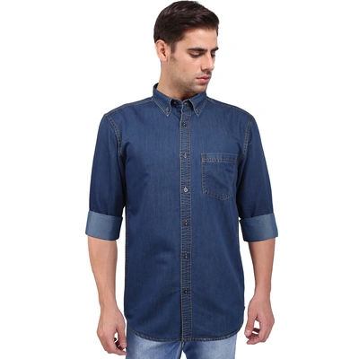 FLAGS Men's Casual Denim Shirt (DnmShrt)