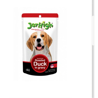 Jerhigh Roasted Duck In Gravy Pouch Wet Food