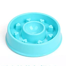 Emily Pets Heart Shape Slow Feeder Bowl for Dog Cat