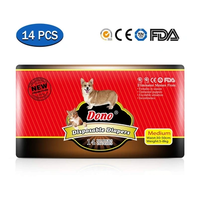 Dono Disposable Pet Diapers Female Dogs Super Absorbent