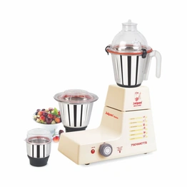 Jaipan 750-Watt Machines Fine Grinder with 3 Stainless Steel Jars