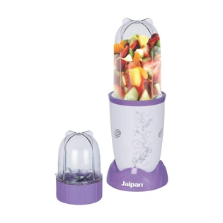 Jaipan Plastic 450 W Nutri Mix Mixer, Grinder, Blender (White and Purple)